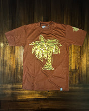 Coconut Tree Tshirt - Brown